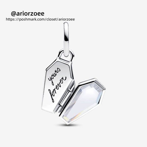 Pandora Openable Glow-in-the-dark Coffin Charm - Picture 2 of 4